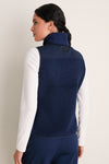 Navy Teddy Lisa Vest