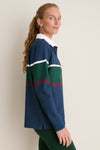 Navy Stripe Vaughn Rugby