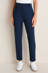 Navy 28 Inch Compression Cindy Straight Leg Pant