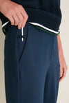 Navy 28 Inch Compression Cindy Straight Leg Pant