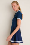 Navy Performance Jersey Beatrice Tennis Dress
