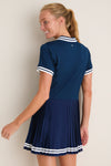 Navy Performance Jersey Beatrice Tennis Dress