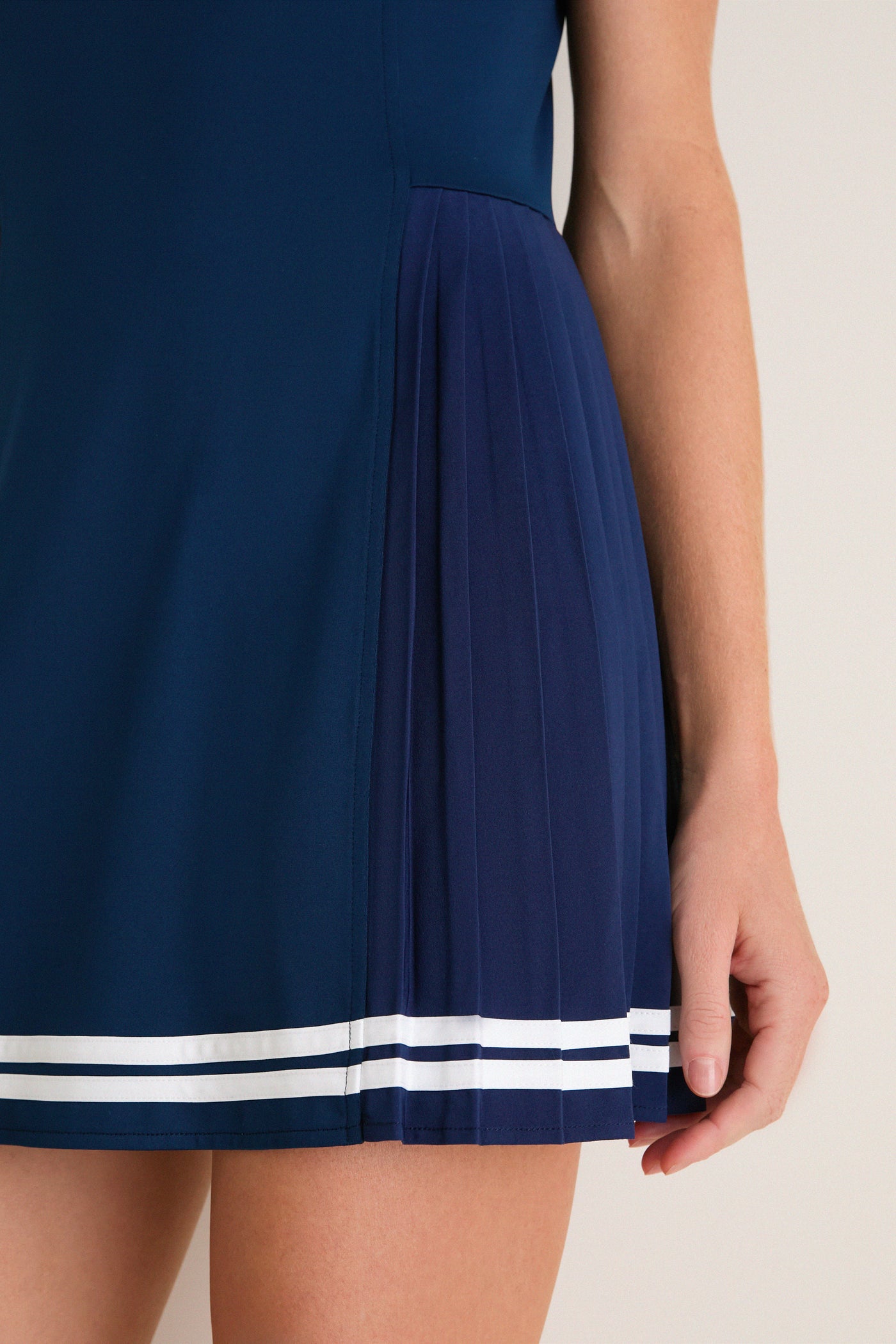 Navy Performance Jersey Beatrice Tennis Dress