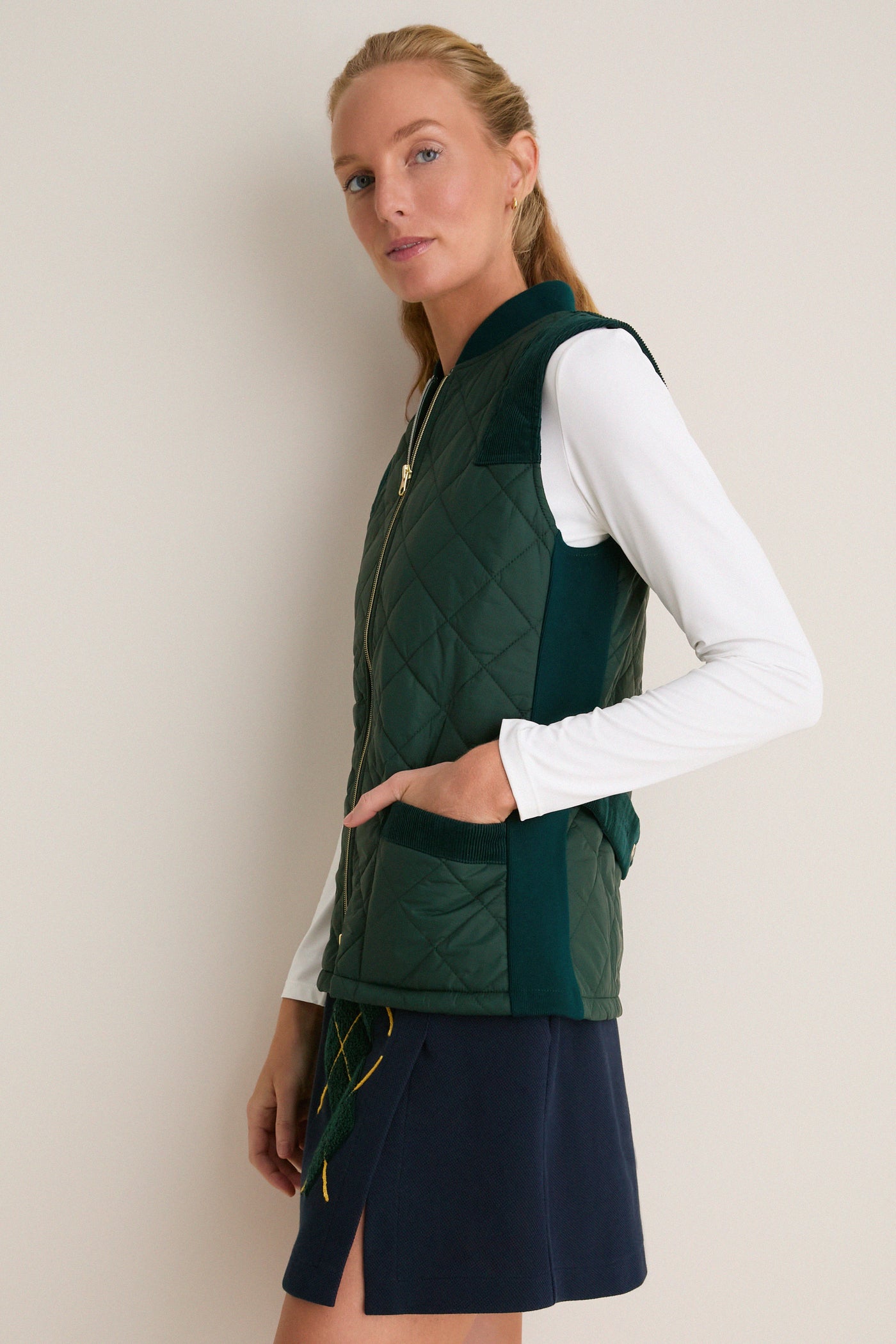 Pine Green Vernon Vest