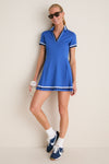 Cobalt Blue Performance Jersey Beatrice Tennis Dress