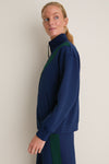 Navy Aster Track Jacket