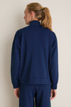 Navy Aster Track Jacket