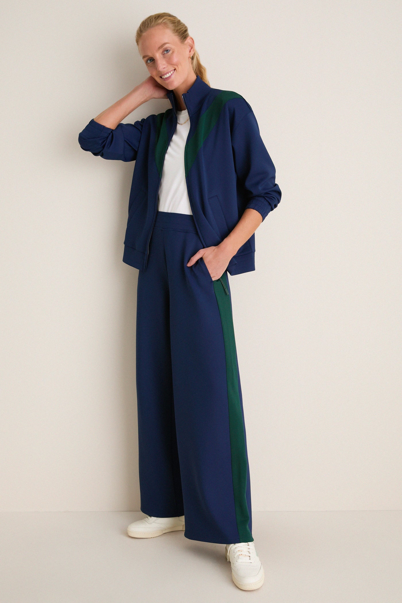 Navy Hayes Track Pant