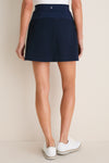 Navy Argyle 16 Inch Cathy Golf Skirt