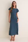 Blue Winterberry Clare Dress