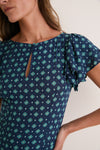 Blue Winterberry Clare Dress