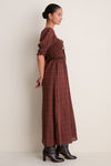 Chesnut Plaid Malene Nap Dress