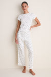 Cream and Rose Cleo Pointelle PJ Set