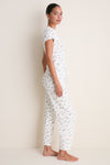 Cream and Rose Cleo Pointelle PJ Set