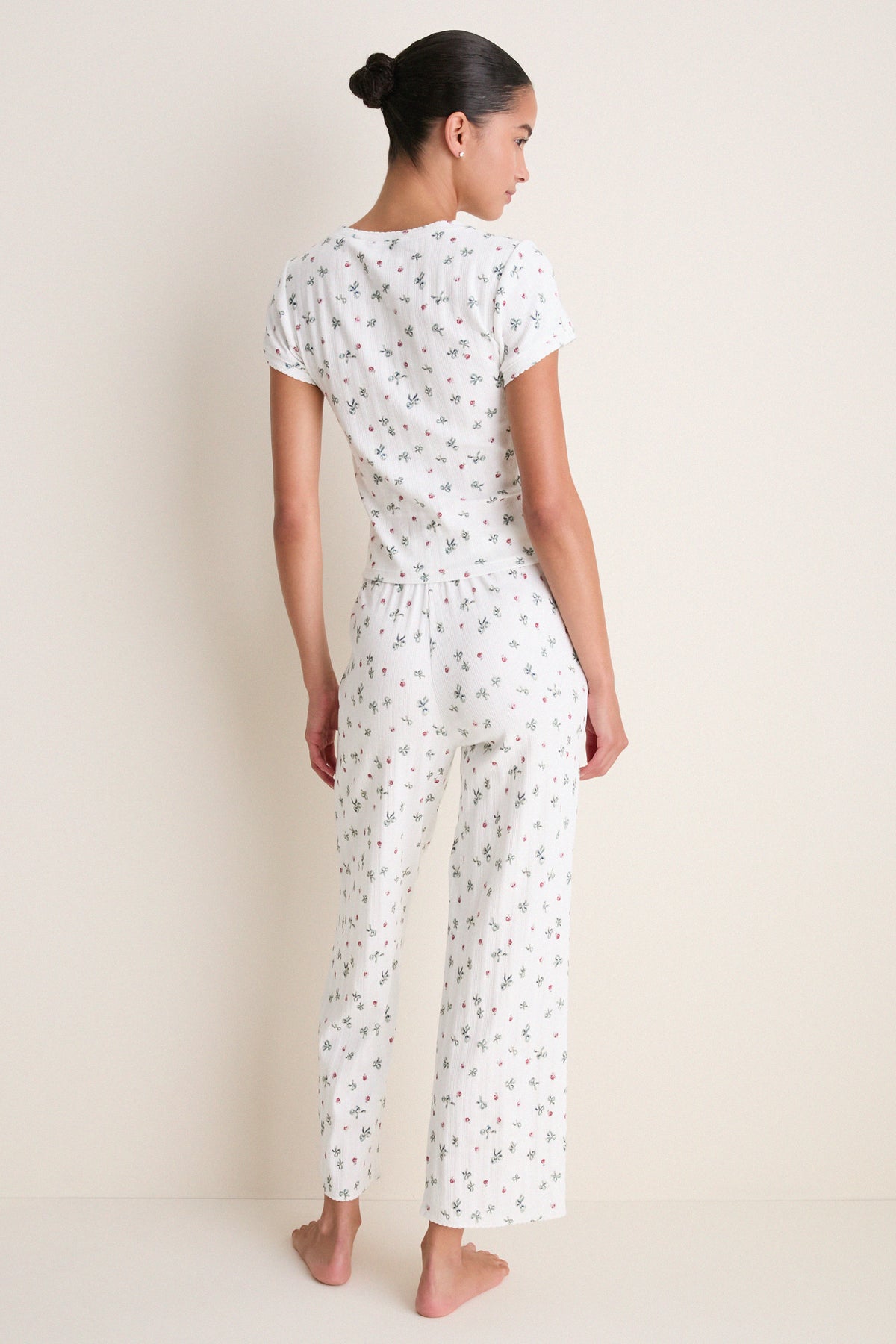 Cream and Rose Cleo Pointelle PJ Set