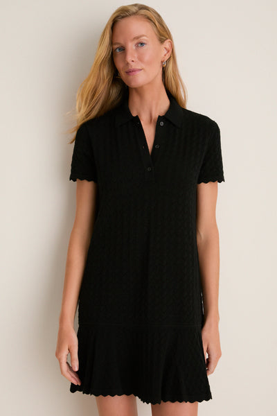 Black May Sweater Polo Dress | Tuckernuck