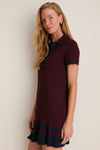 Winetasting May Sweater Polo Dress