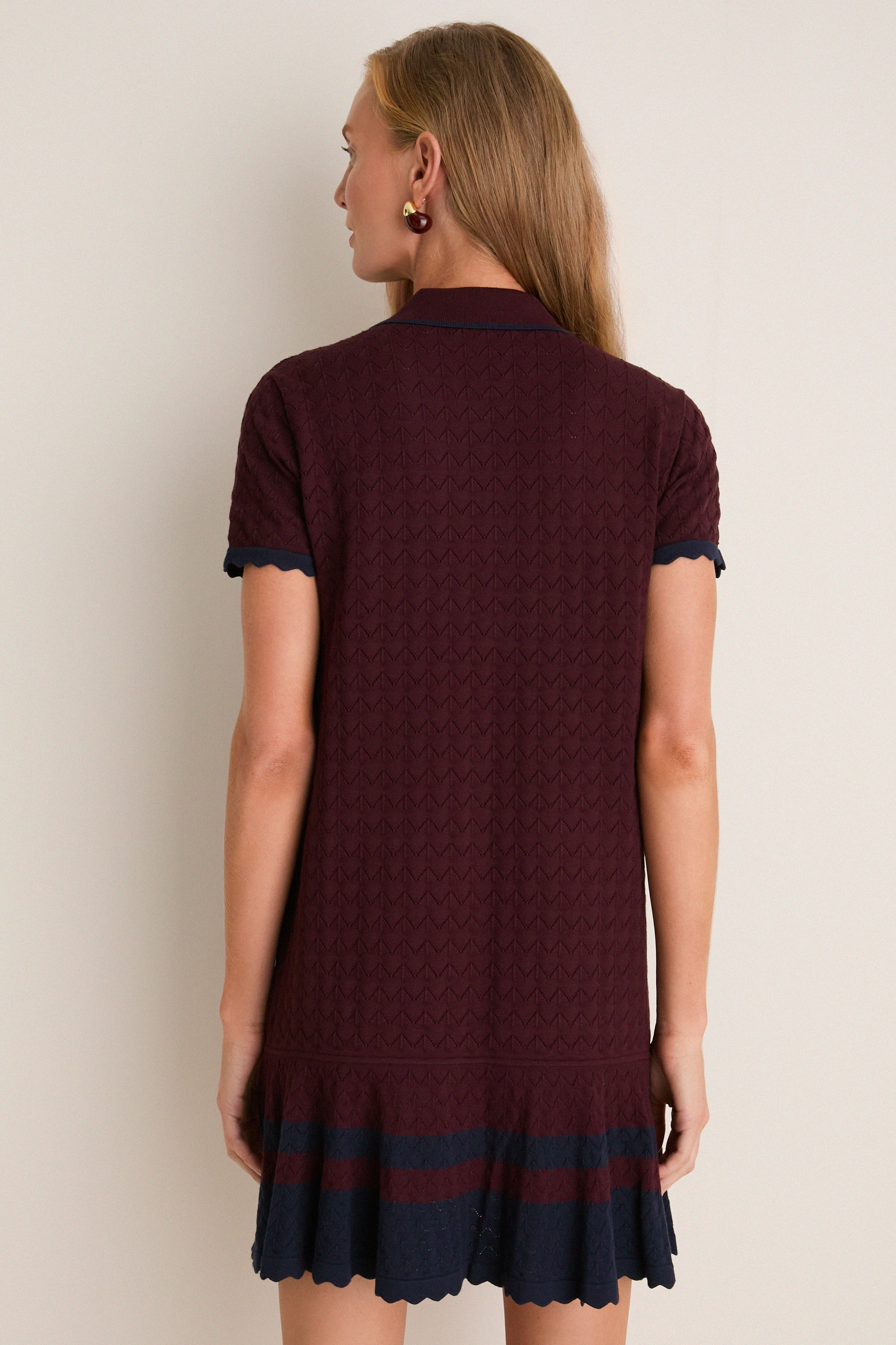 Tuckernuck Winetasting May Sweater Polo Dress Winetasting / XXXL