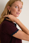 Winetasting May Sweater Polo Dress