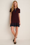 Winetasting May Sweater Polo Dress