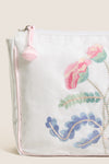 Large Carnation Makeup Bag