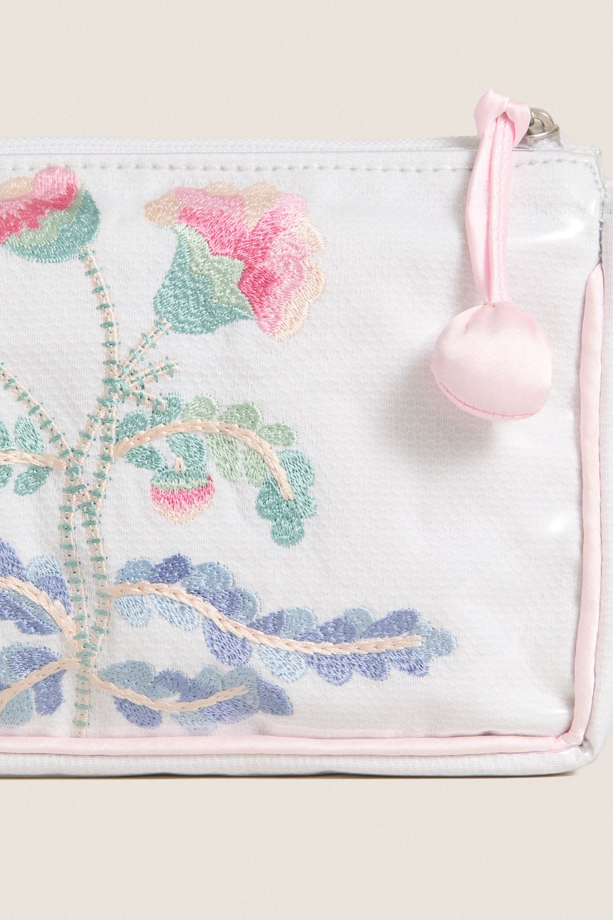 Small Carnation Makeup Bag