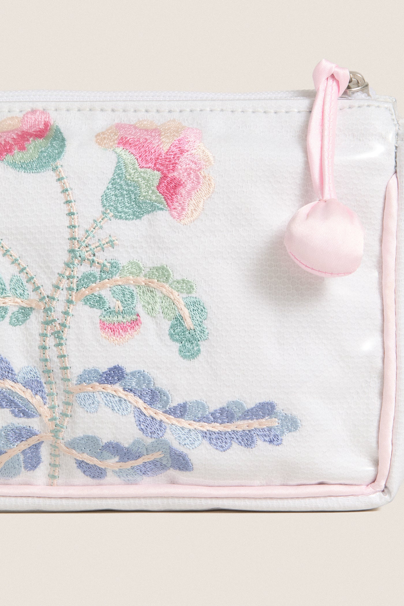 Small Carnation Makeup Bag