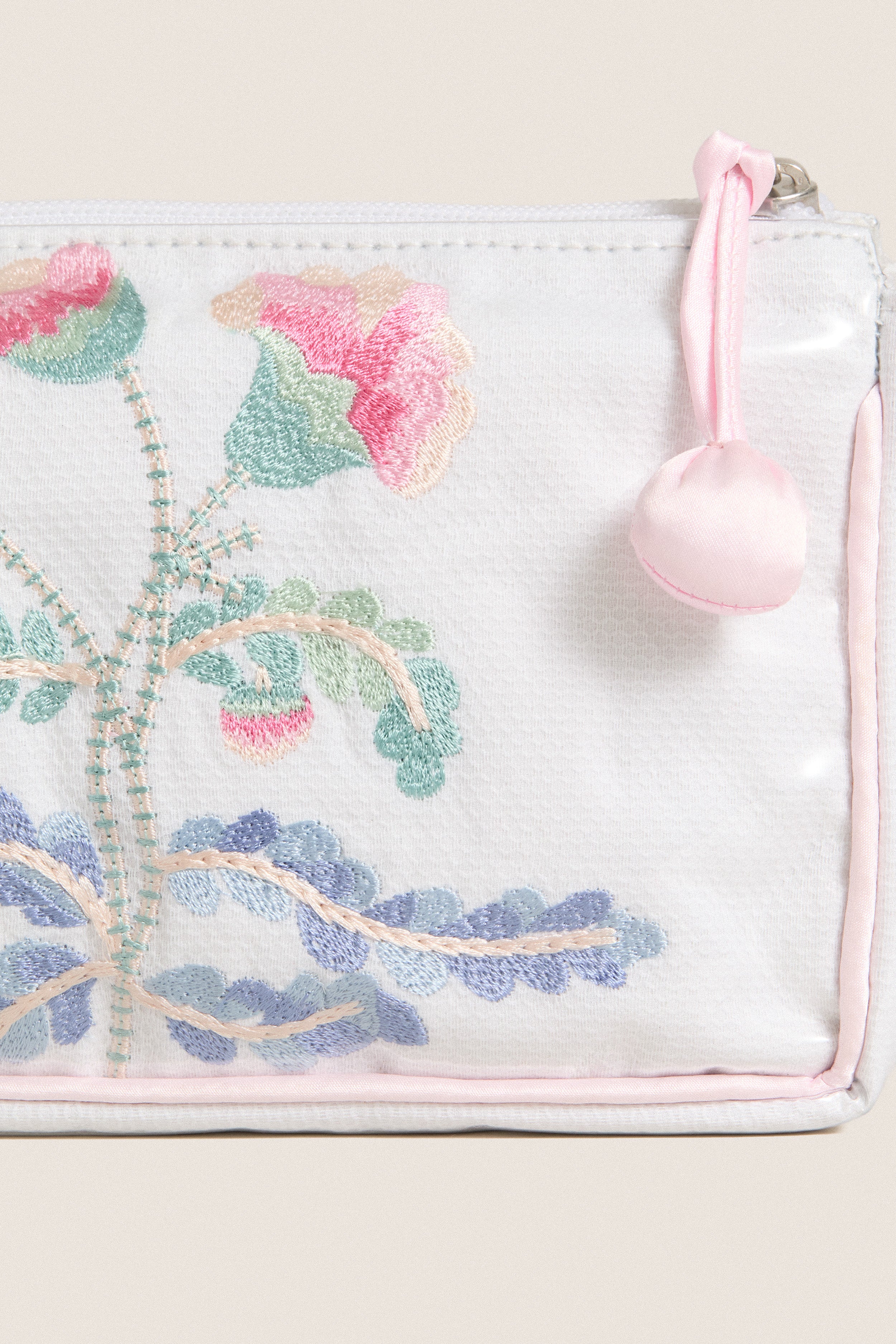 Small Carnation Makeup Bag