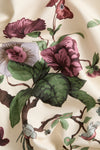 Cream Baroque Floral Tablecloth