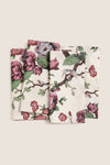 Cream Baroque Floral Napkins Set of 4