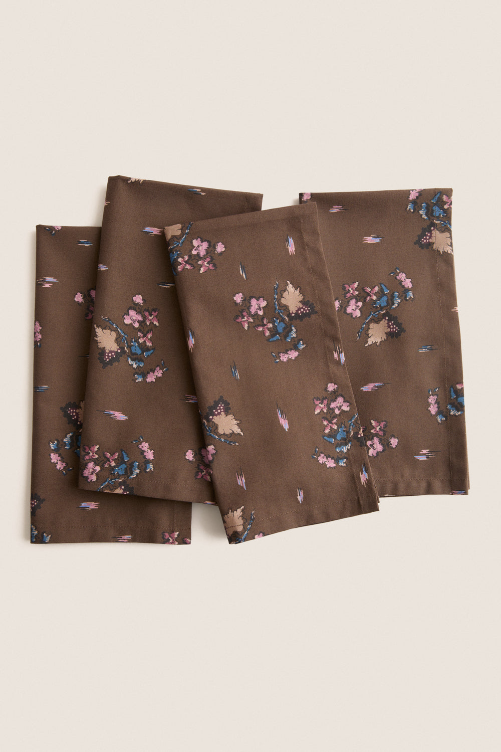 Autumnal Ditzy Napkins Set of 4