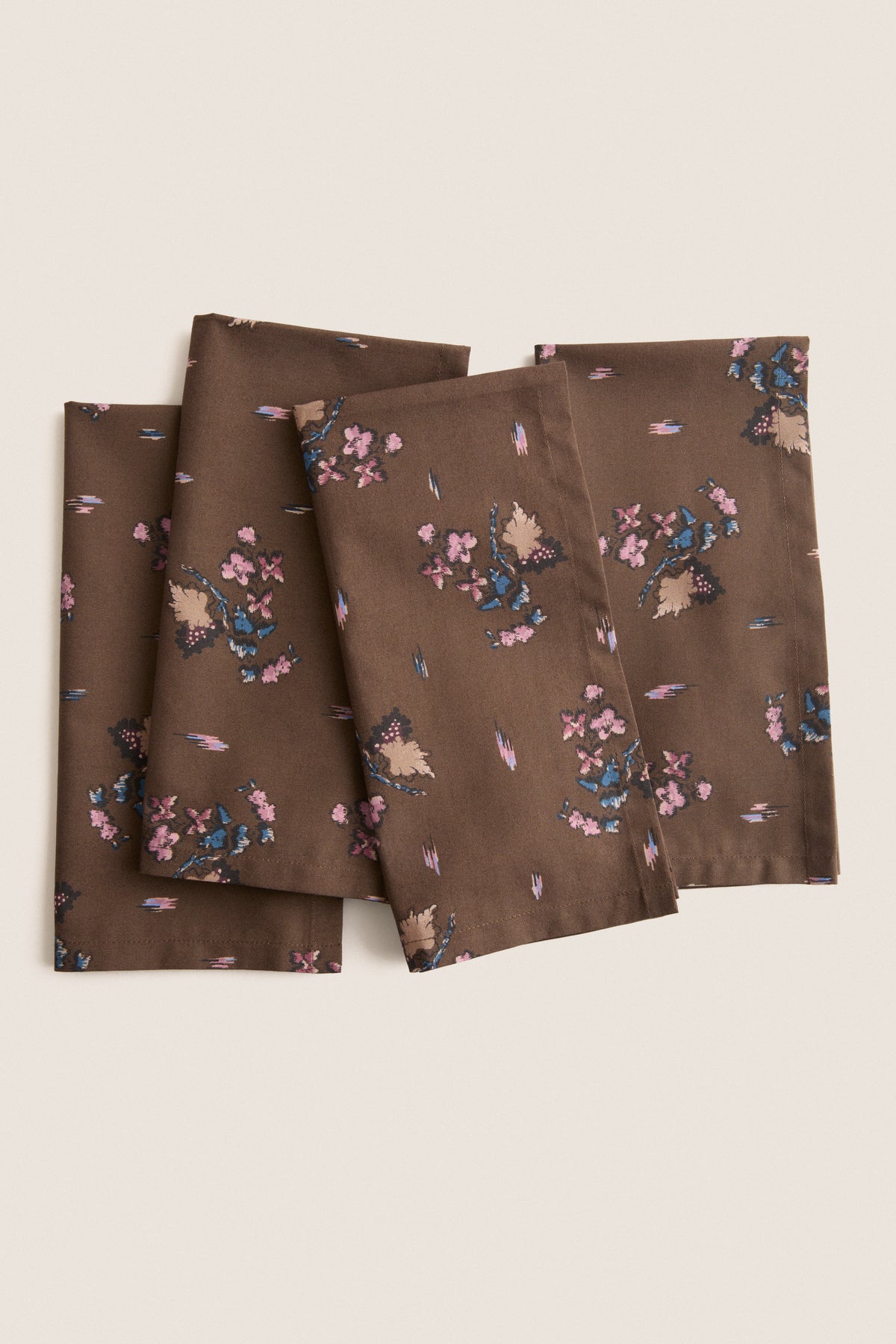 Autumnal Ditzy Napkins Set of 4