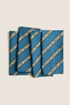 Jewel Bias Stripe Napkins Set of 4