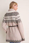 Fair Isle Blanket Stitch Harrow Cardigan