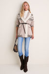 Fair Isle Blanket Stitch Harrow Cardigan