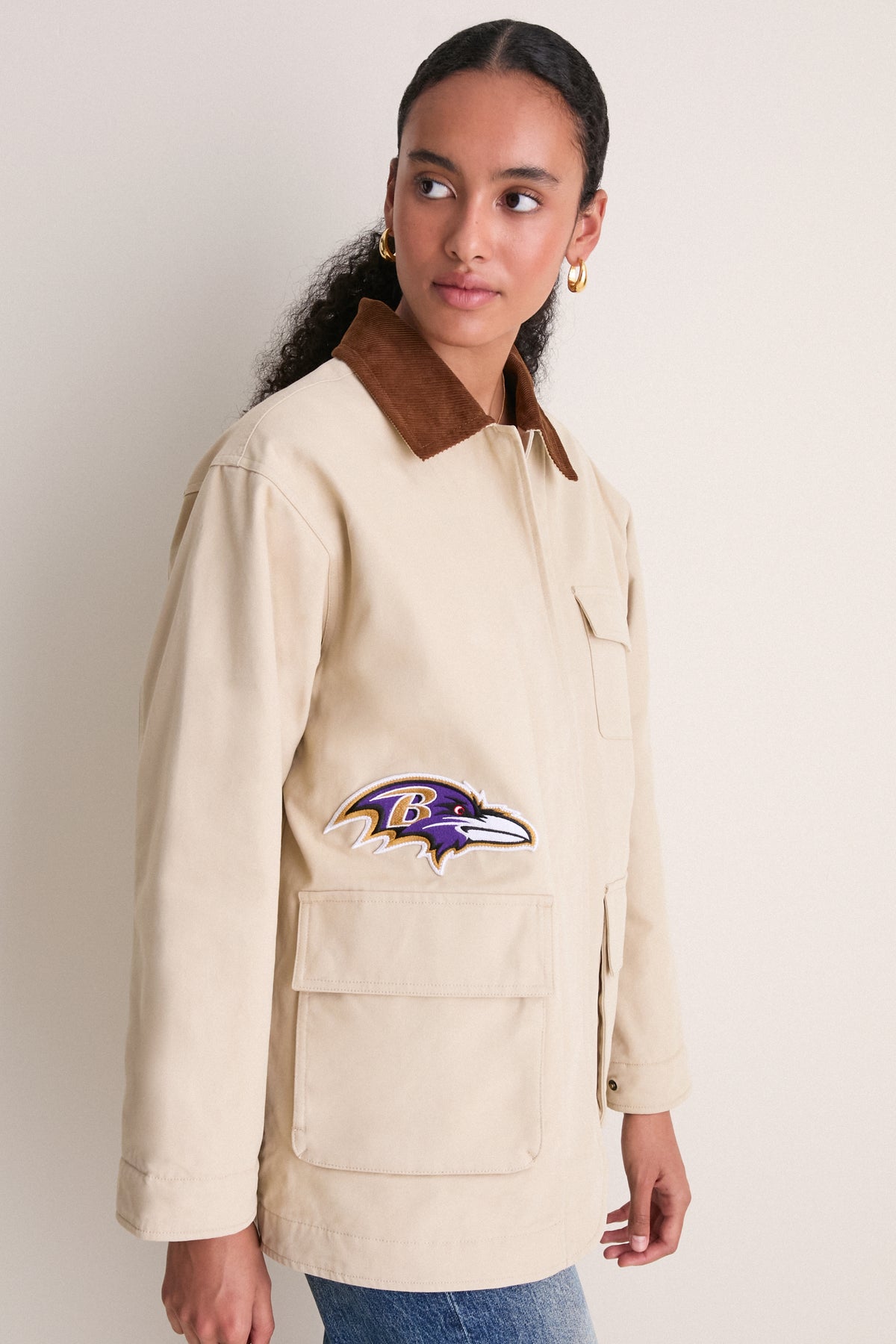 Baltimore Ravens Barn Jacket