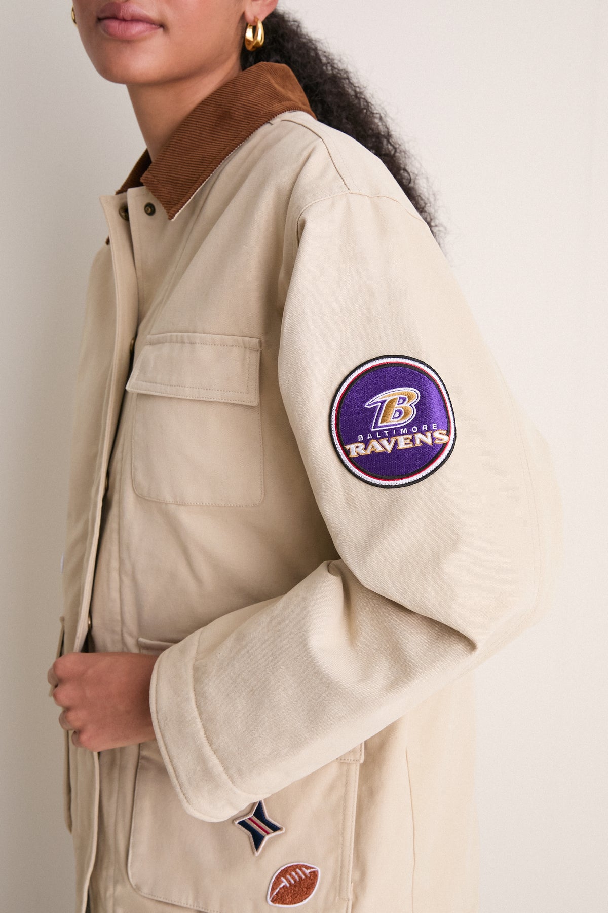 Baltimore Ravens Barn Jacket