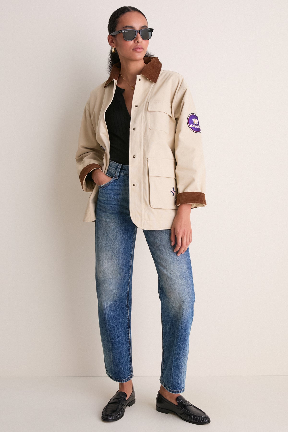Baltimore Ravens Barn Jacket