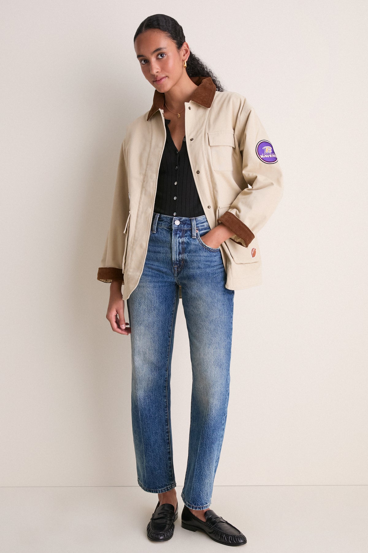 Baltimore Ravens Barn Jacket
