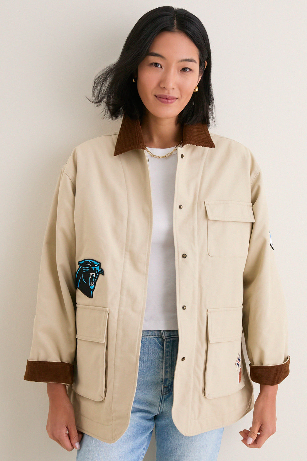 Carolina Panthers Barn Jacket