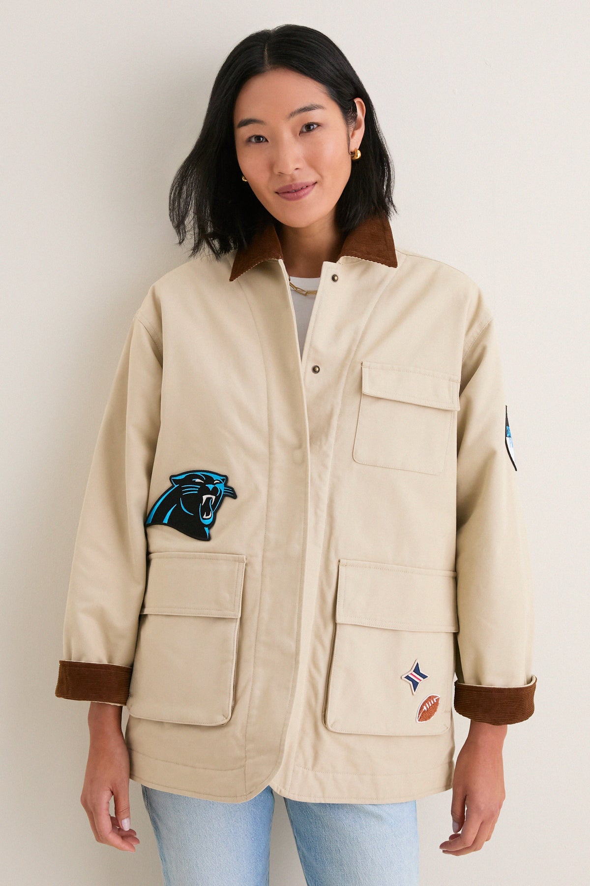 Carolina Panthers Barn Jacket