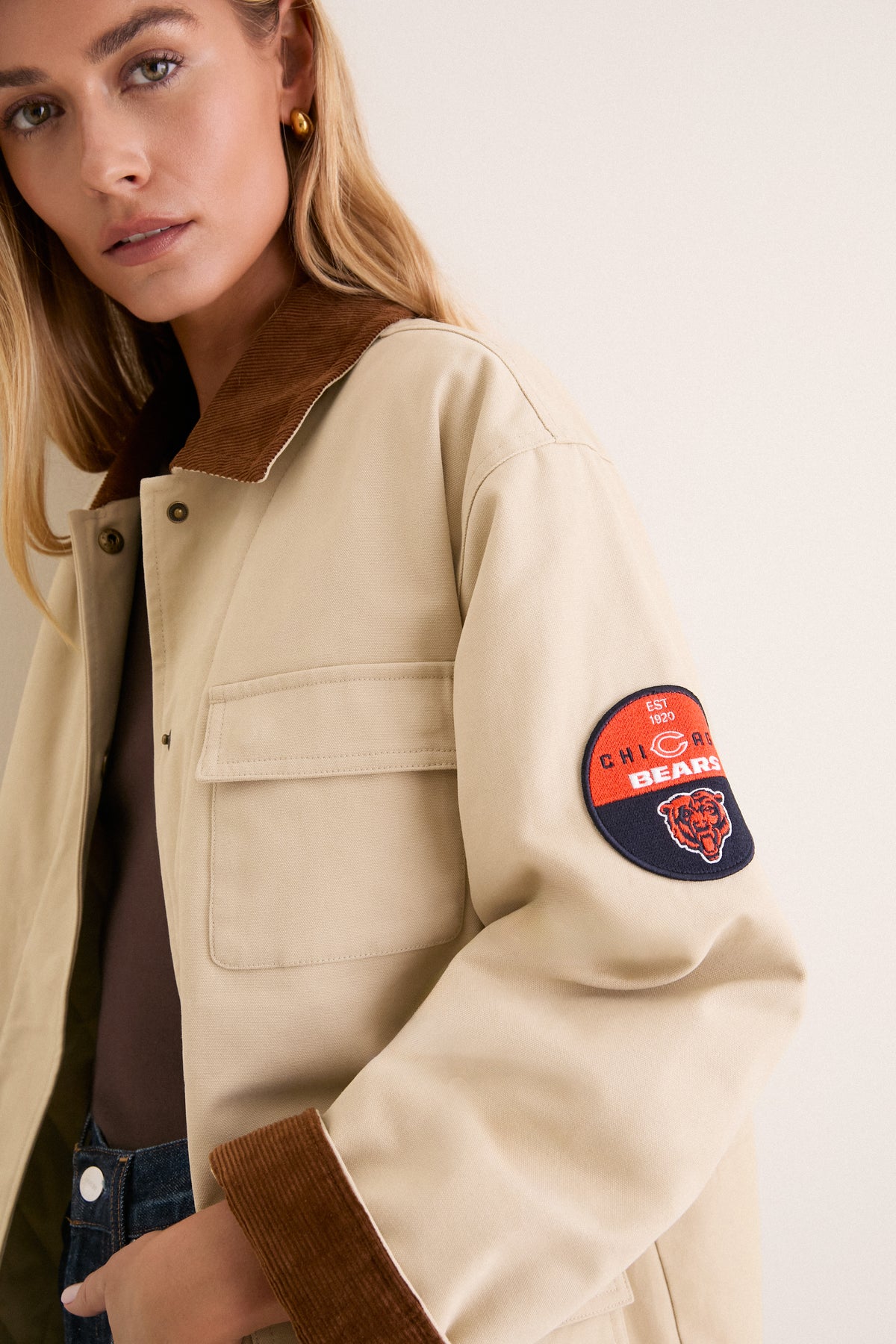 Chicago Bears Barn Jacket
