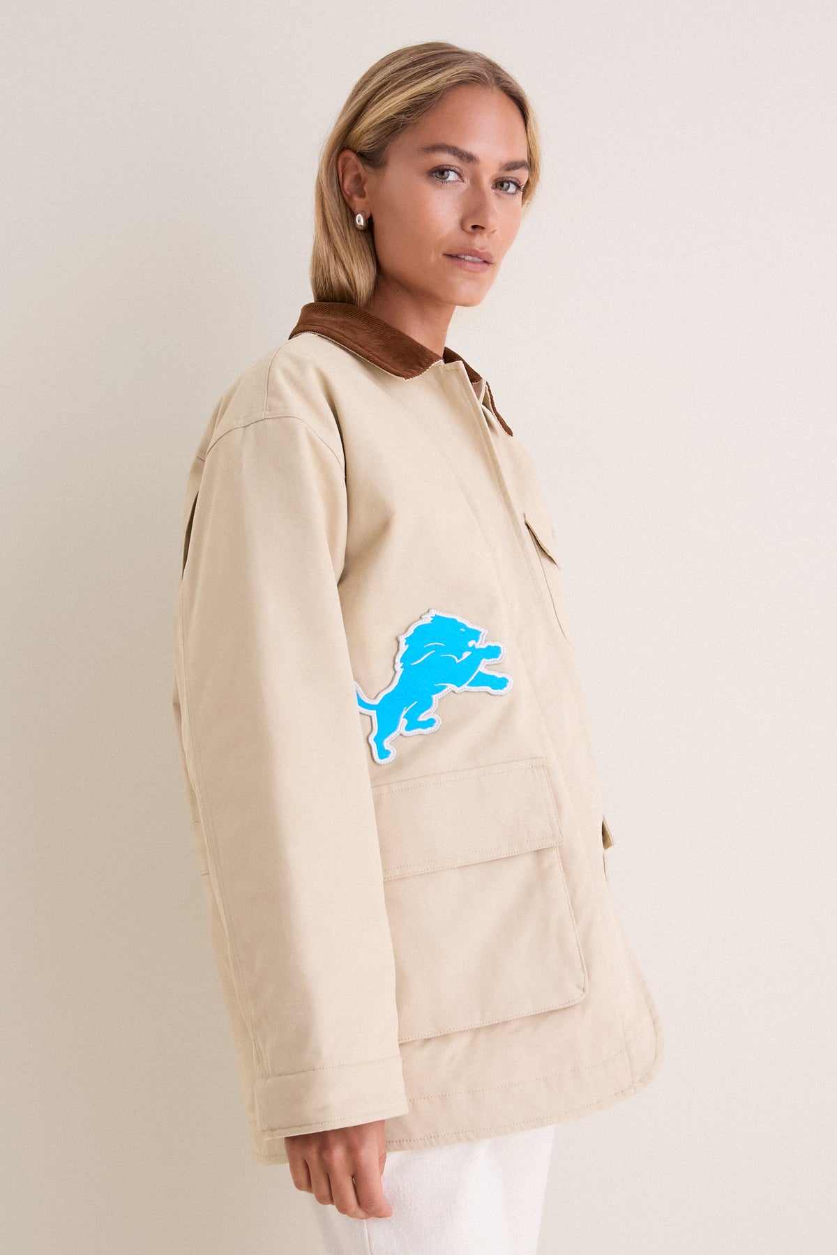 Detroit Lions Barn Jacket