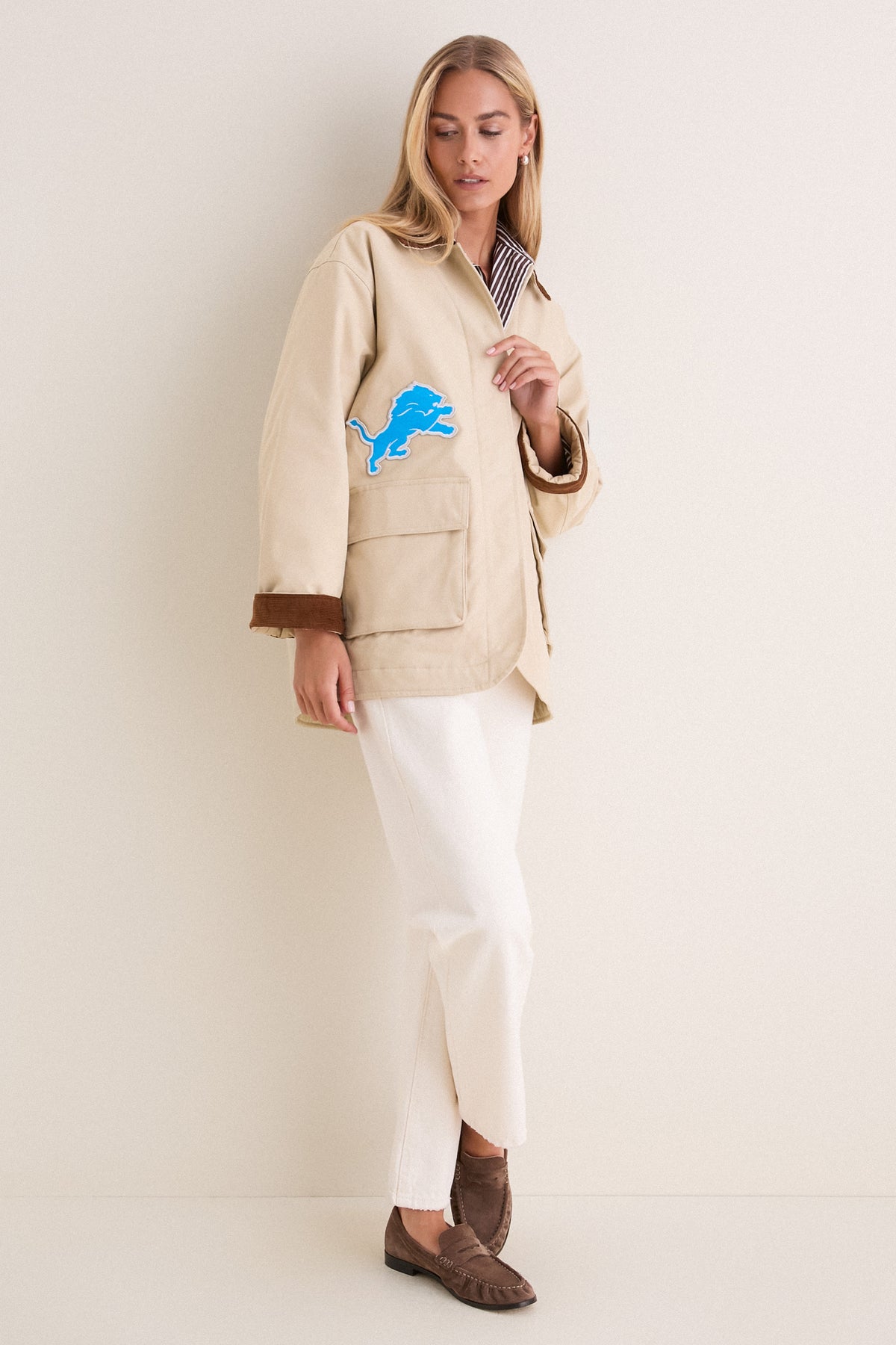 Detroit Lions Barn Jacket