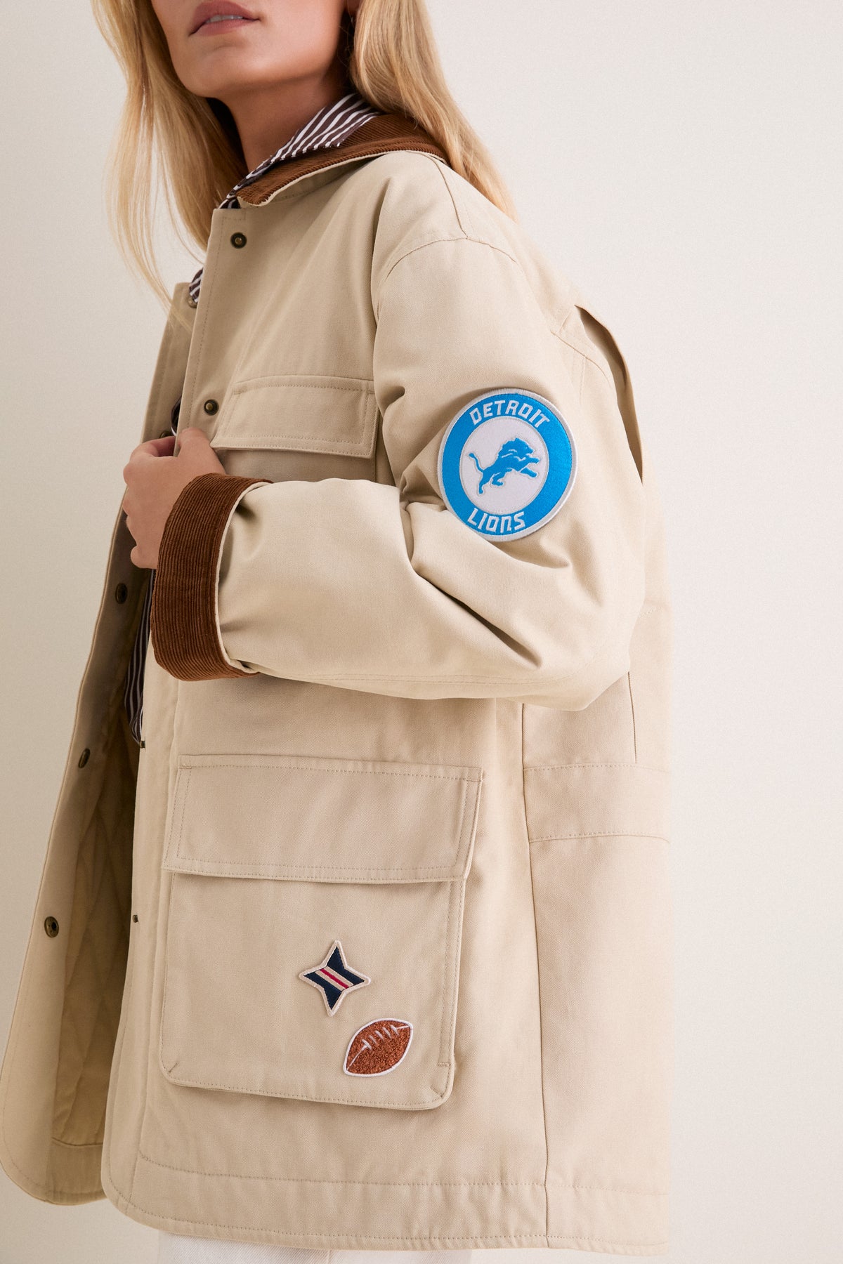 Detroit Lions Barn Jacket