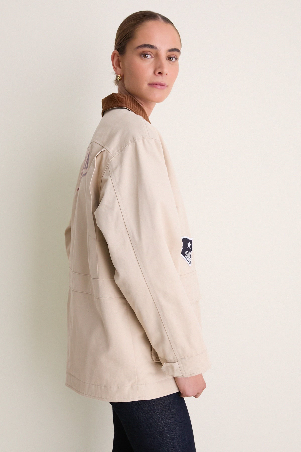 New England Patriots Barn Jacket