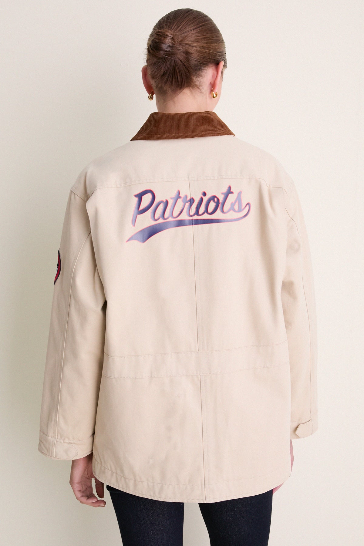 New England Patriots Barn Jacket