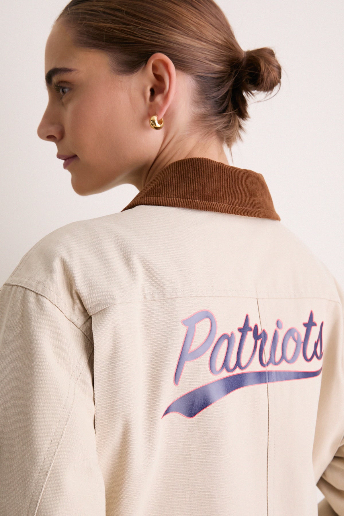 New England Patriots Barn Jacket