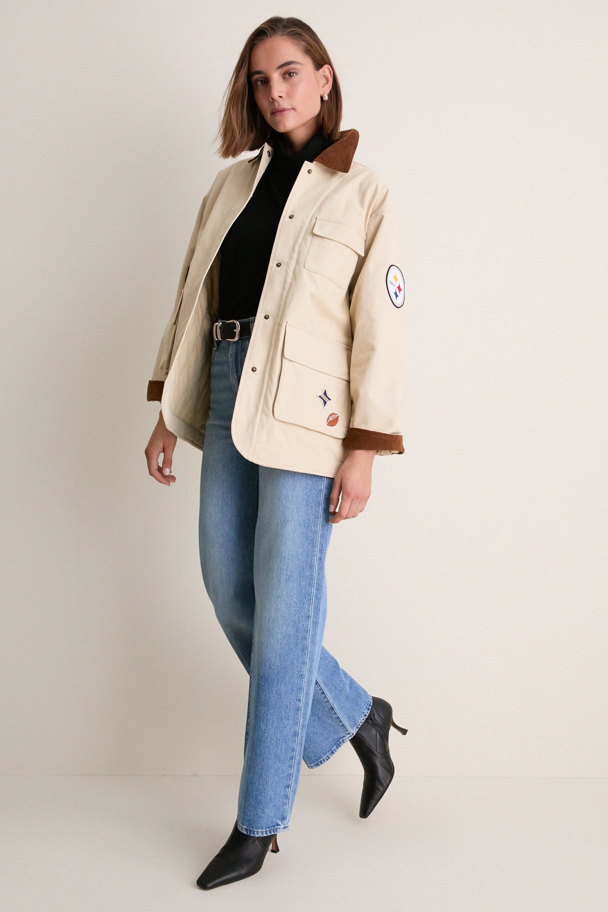 Pittsburgh Steelers Barn Jacket