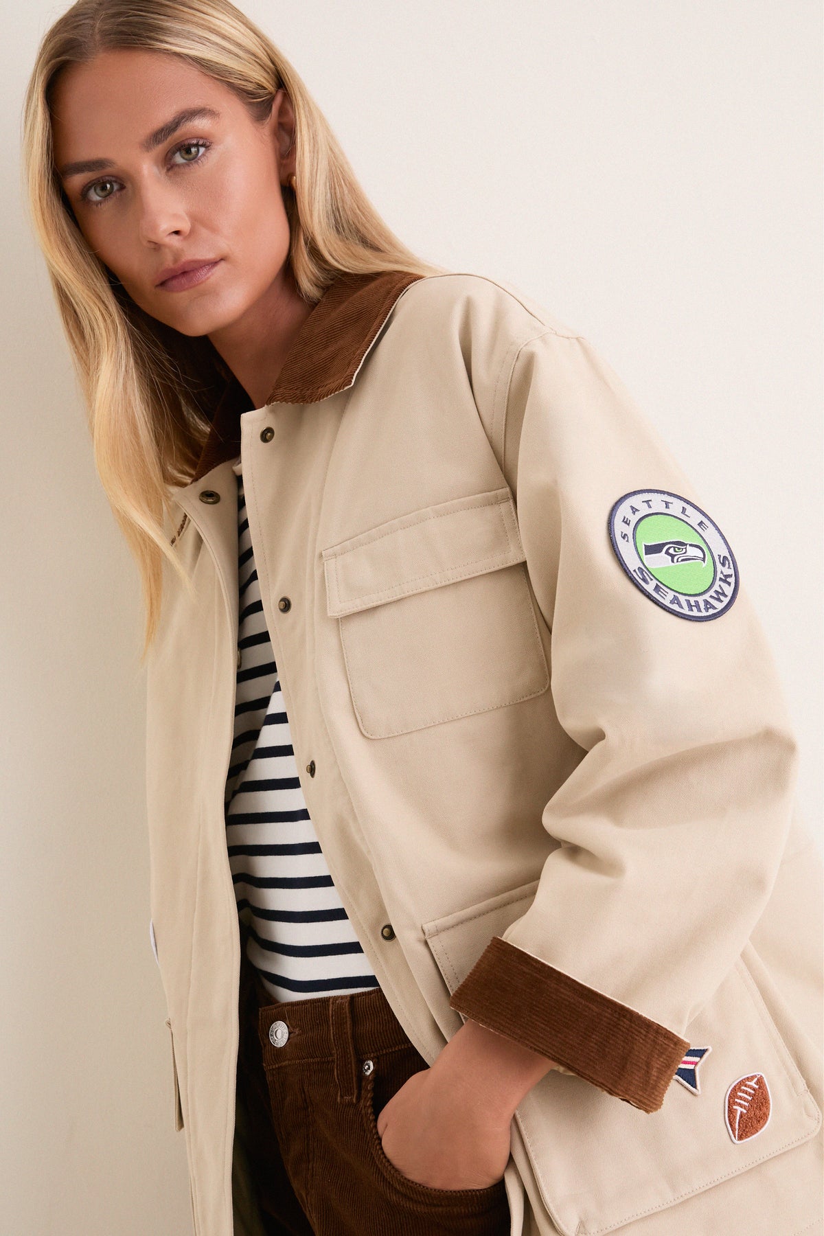Seattle Seahawks Barn Jacket